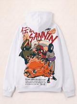 Oversize Sannin Anime Hoodie