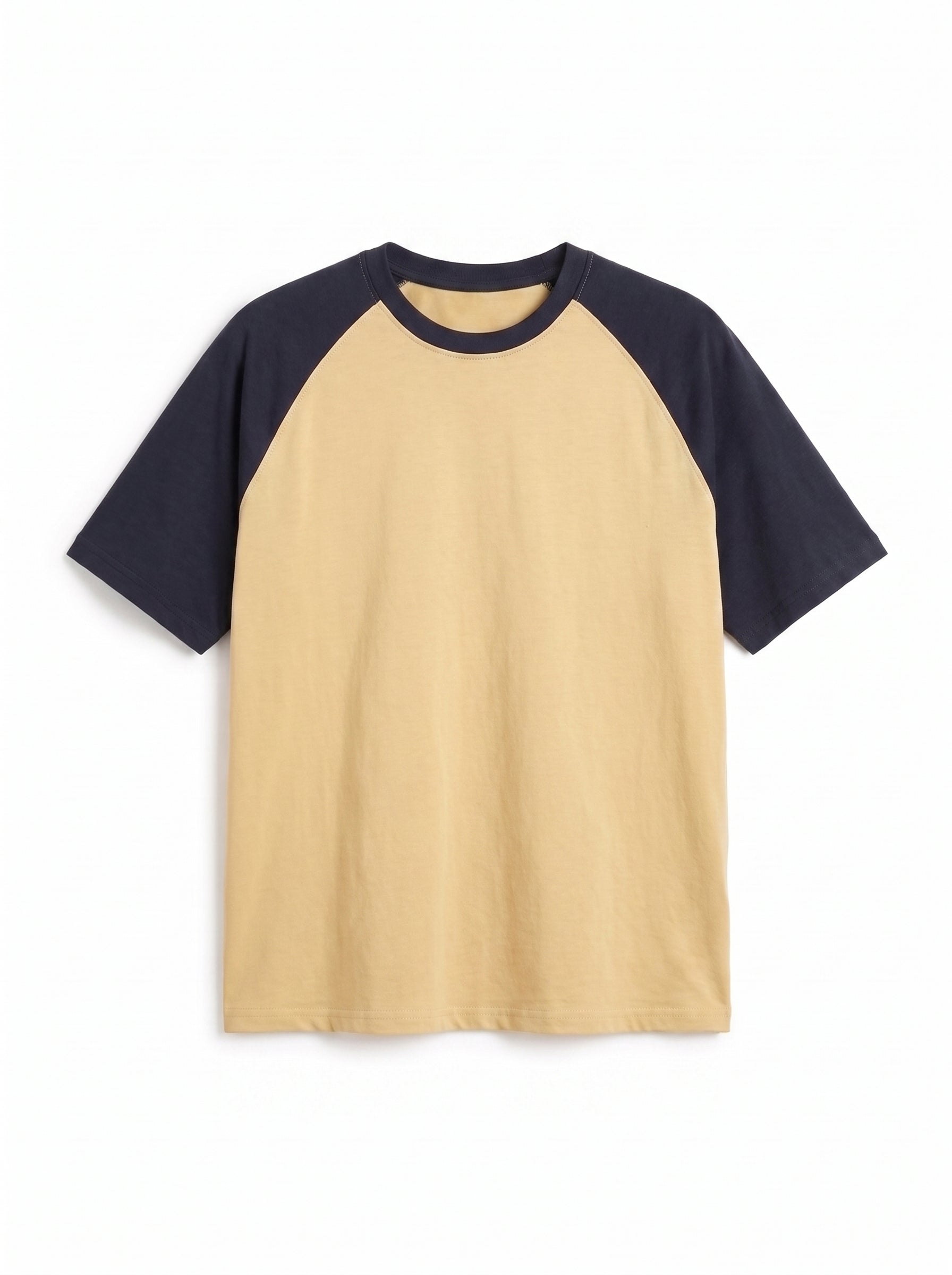 Khaki Navy Raglan