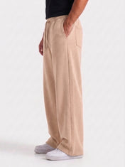 Beige Baggy Trouser