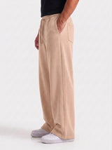 Beige Baggy Trouser