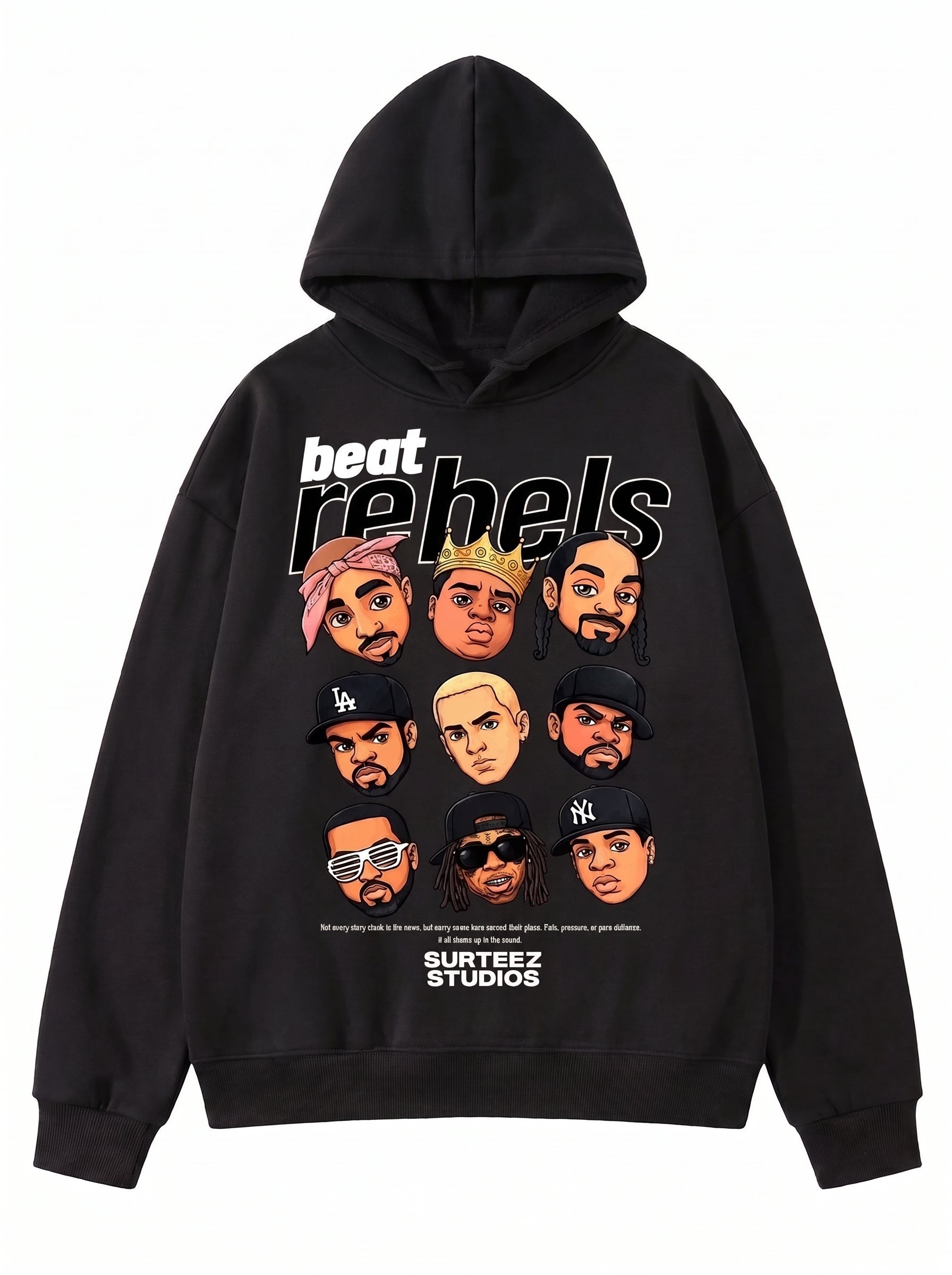 Oversize Rebel Beats Hoodie