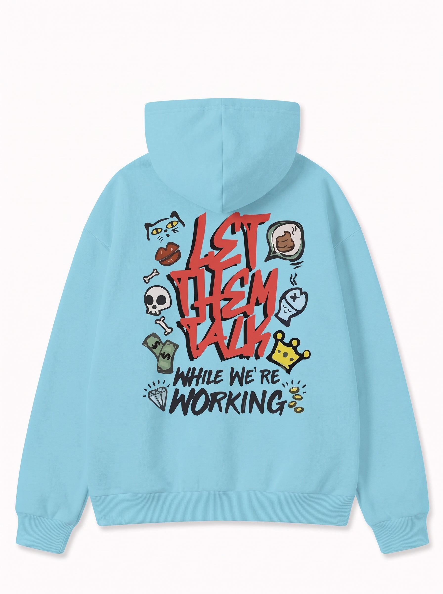 Oversize Let Them Talk Hoodie
