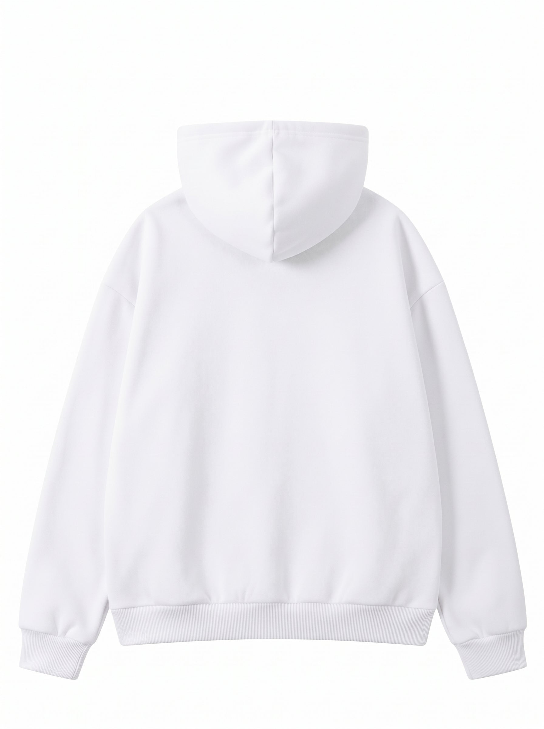 White Oversize Hoodie