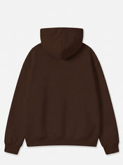 Dark Brown Oversize Hoodie