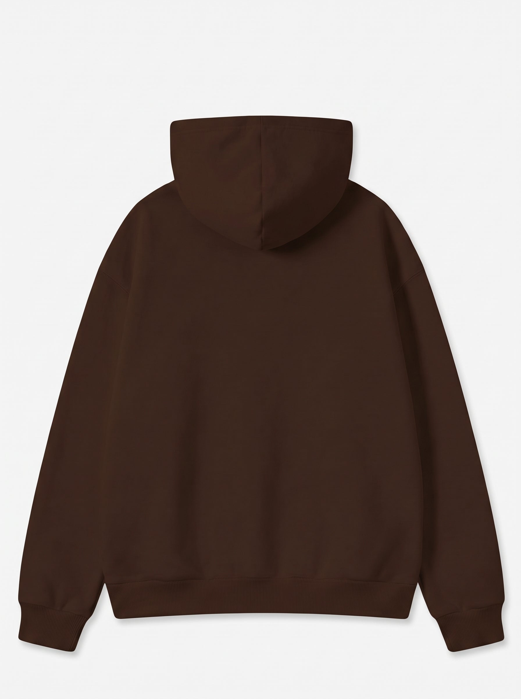 Dark Brown Oversize Hoodie