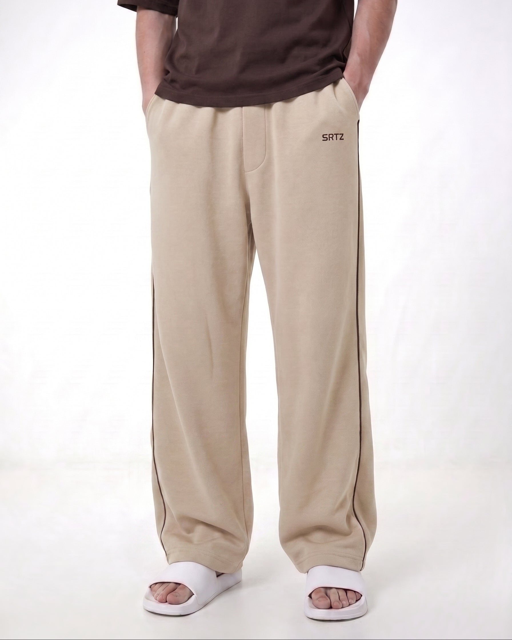 Skin Straight Piping Trouser