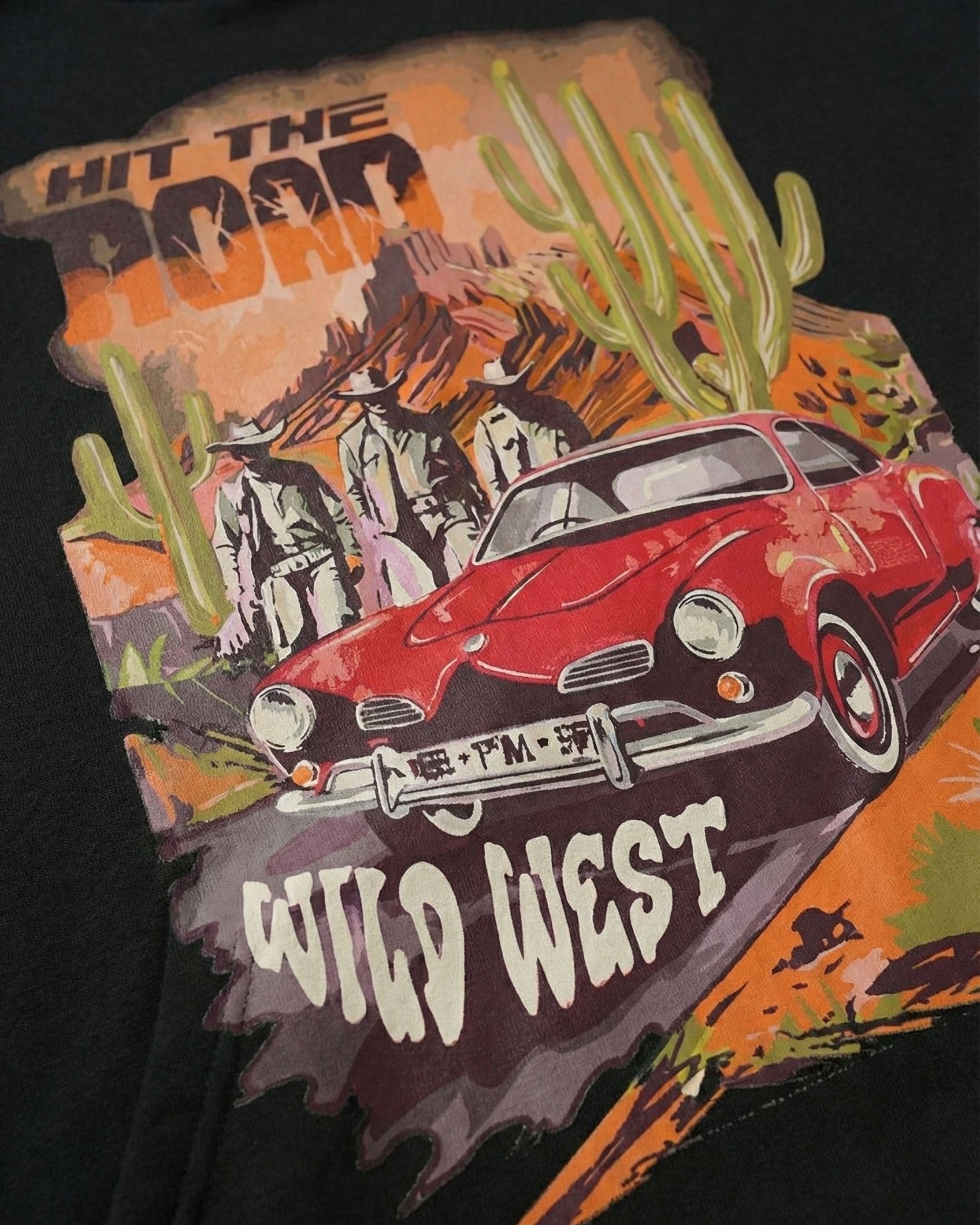 Oversize Wild West Hoodie