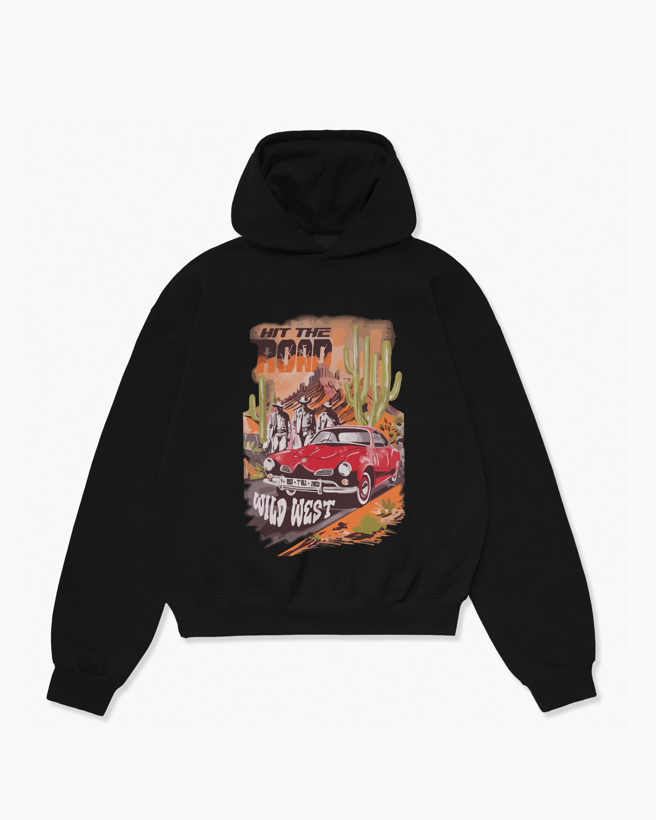Oversize Wild West Hoodie