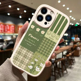 Flower Soft Lambskin Mobile Case
