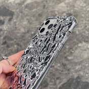 Qianliyao Luxury Silver Tin Mobile Case