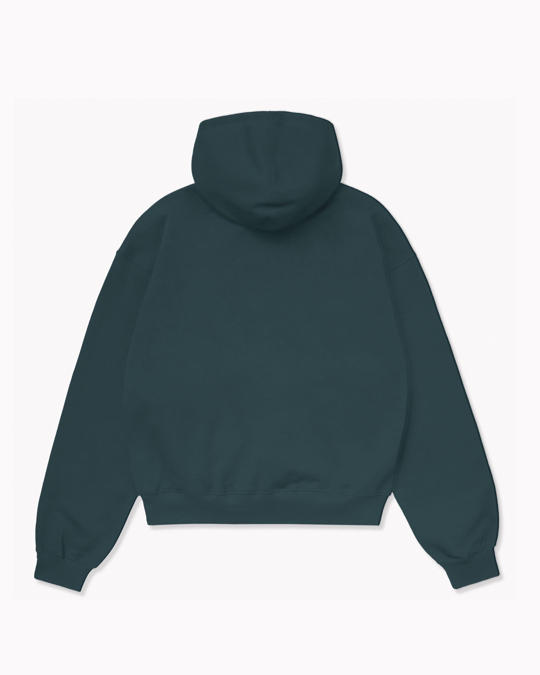 Oversize Shark Grey Plain Hoodie