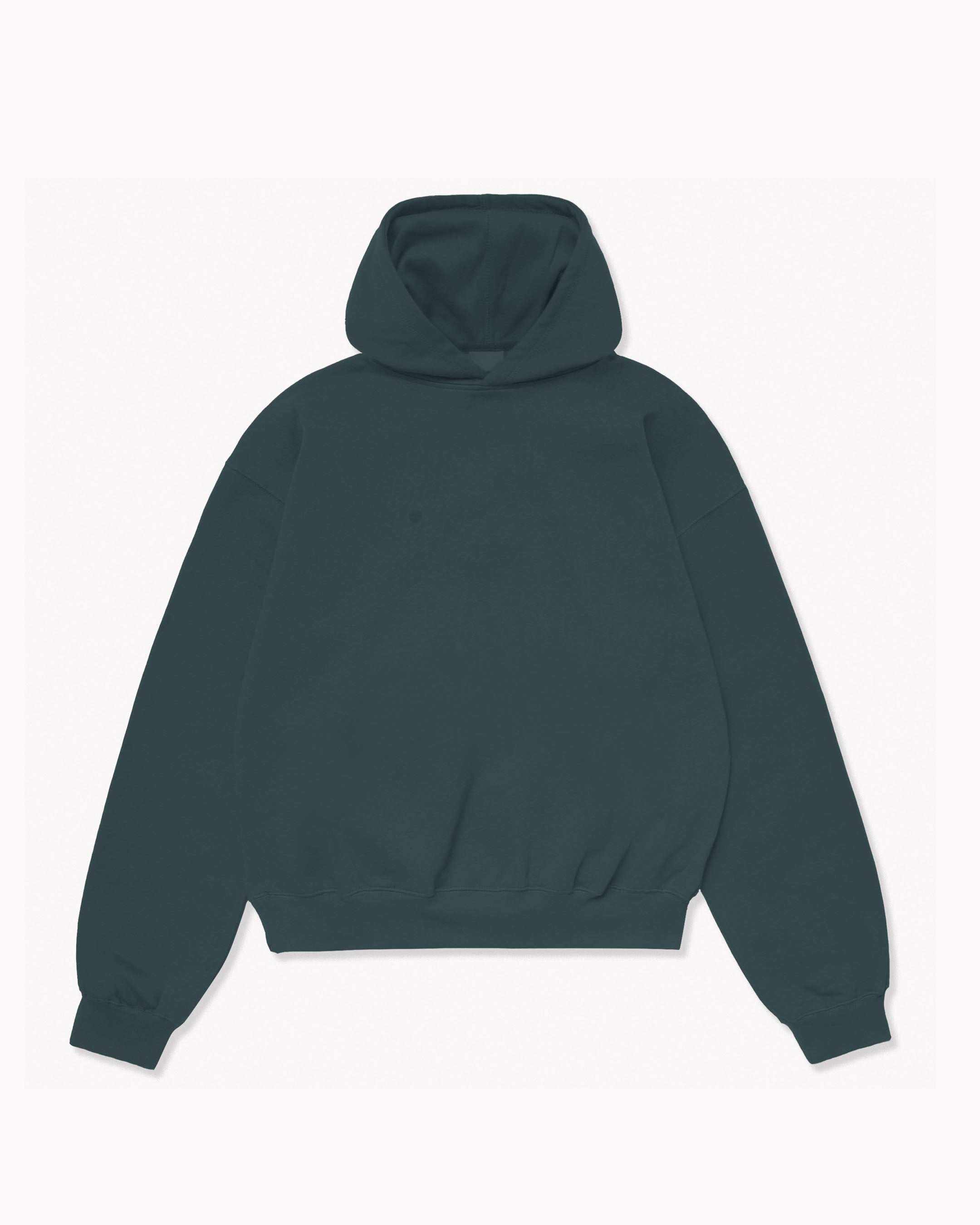 Oversize Shark Grey Plain Hoodie