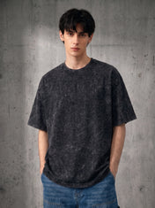 Washed Oversized Charcoal