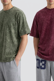 Pack of 2 - Washed Oversized Tees