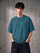 Washed Oversized Teal