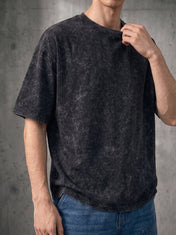 Washed Oversized Charcoal