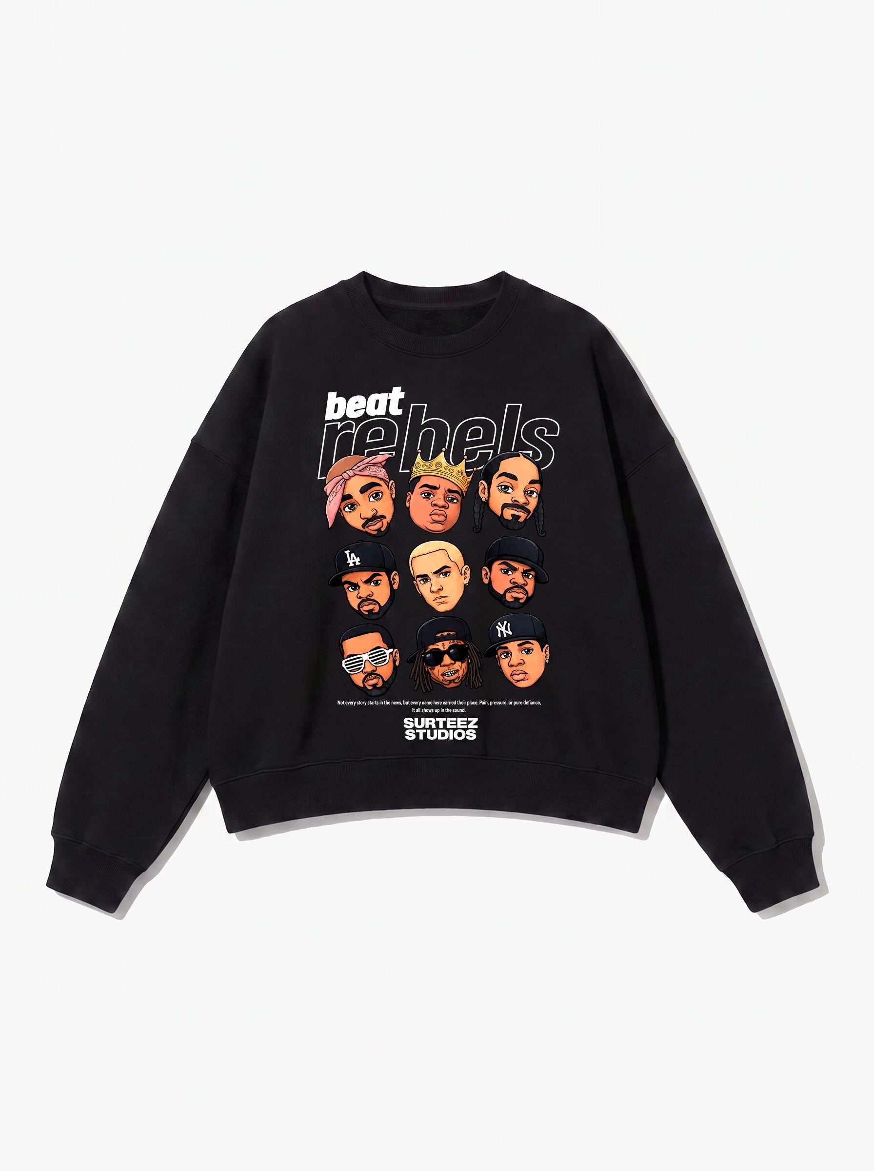 Oversize Beat Rebels Sweatshirt