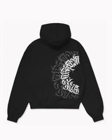 Oversize Script Vortex Hoodie