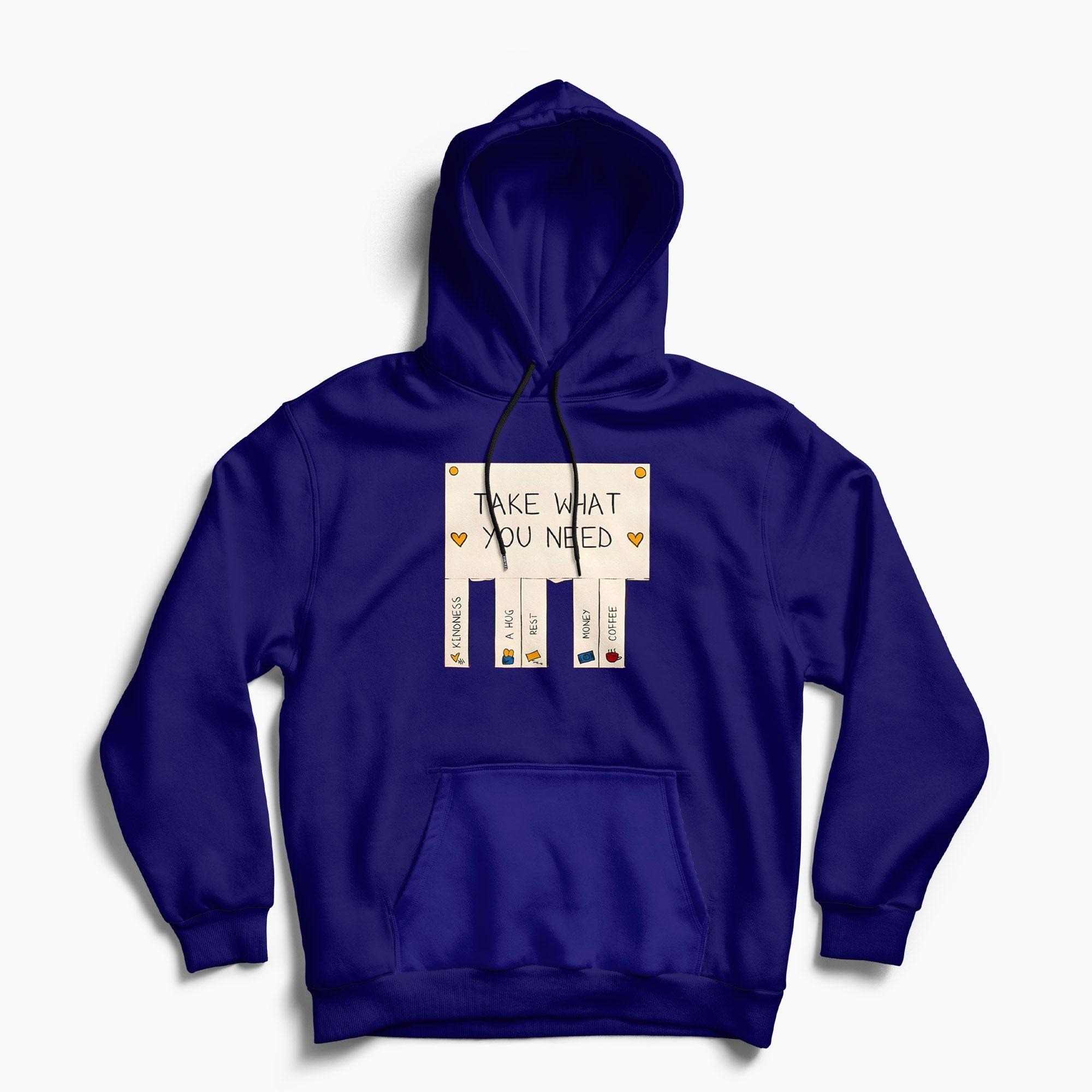 What You Need Fleece Hoodie - Surteez