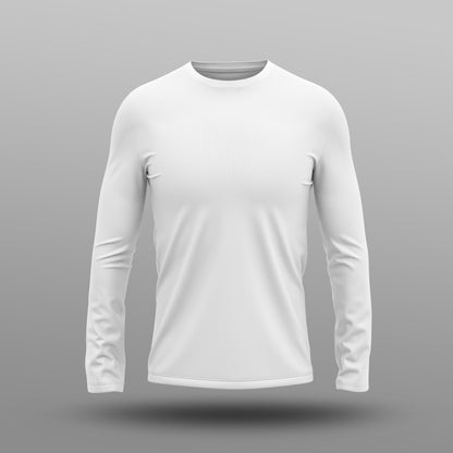 White Full Sleeve Tee - Surteez