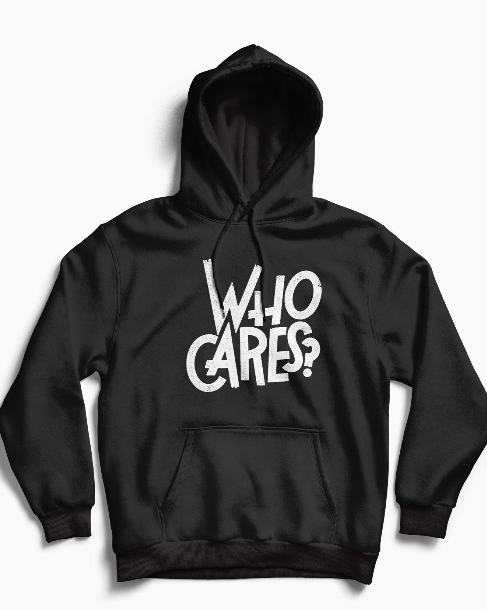 Who Care Fleece Hoodie - Surteez