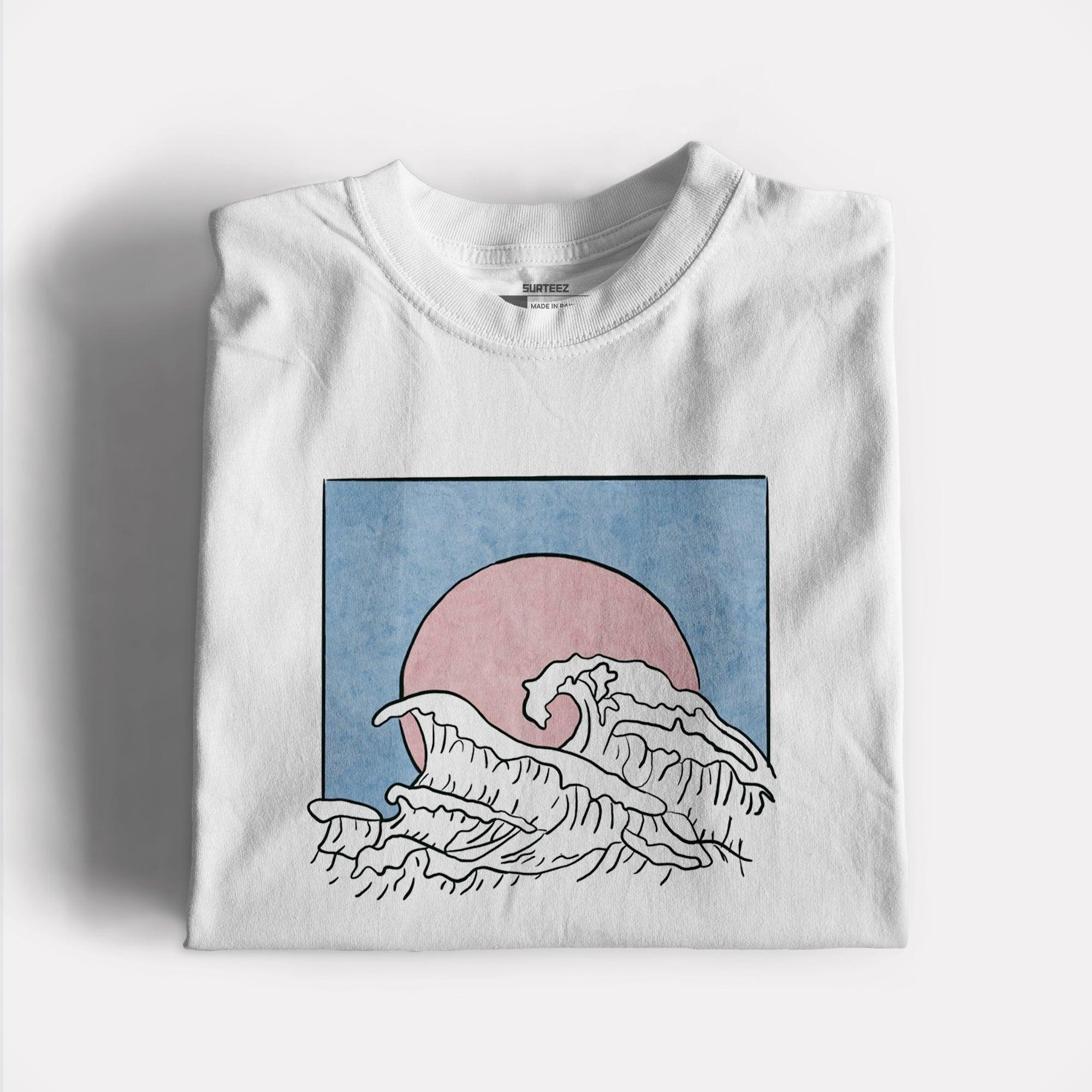 Waves Graphic Tee - Surteez