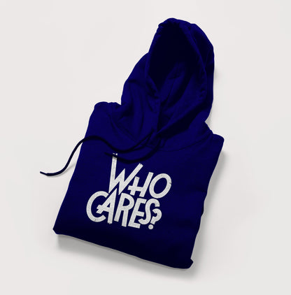 Who Care Fleece Hoodie - Surteez