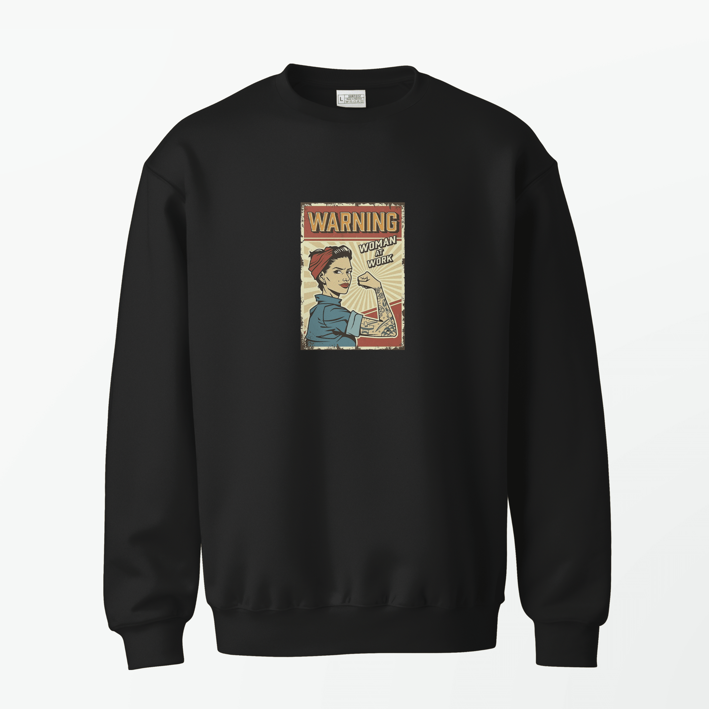 Warning Sweatshirt - Surteez