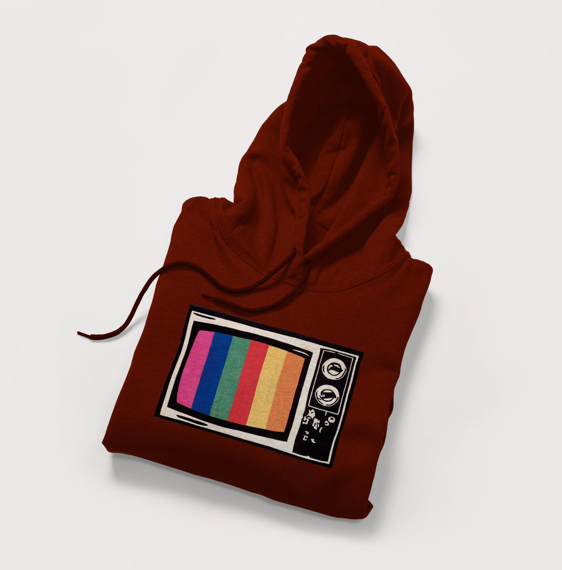 Antique TV Fleece Hoodie - Surteez