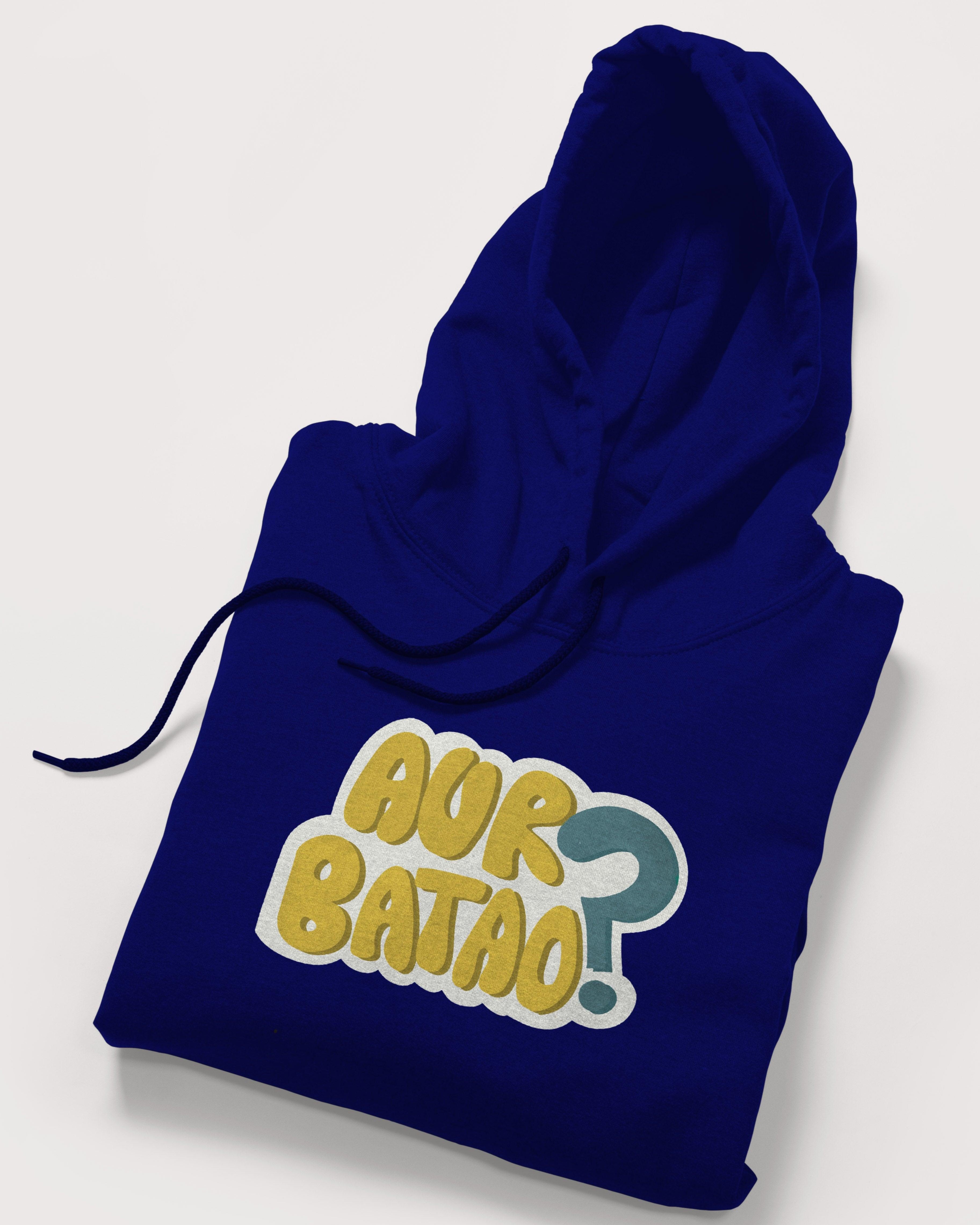 Aur Batao Fleece Hoodie - Surteez