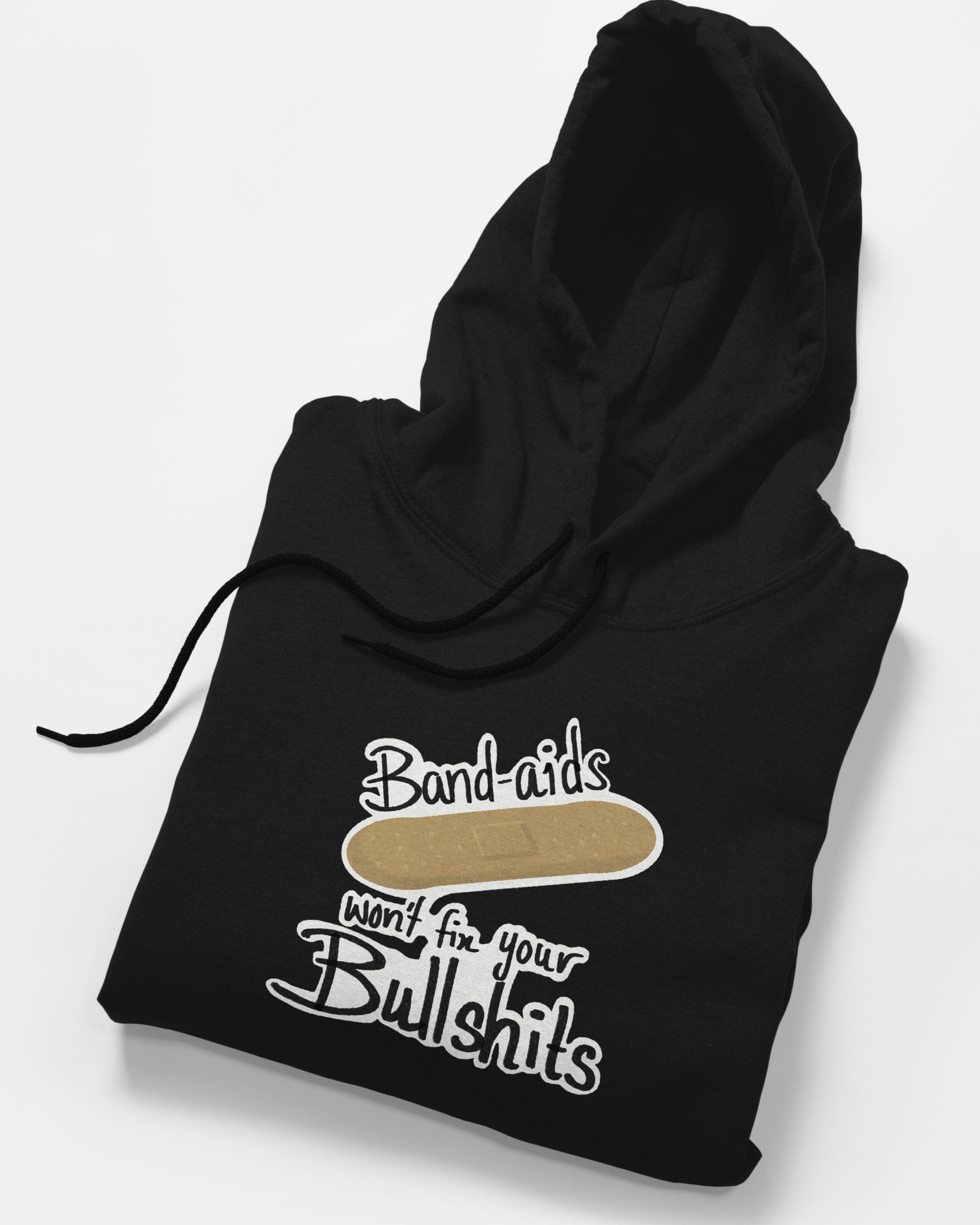 Band Aids Fleece Hoodie - Surteez