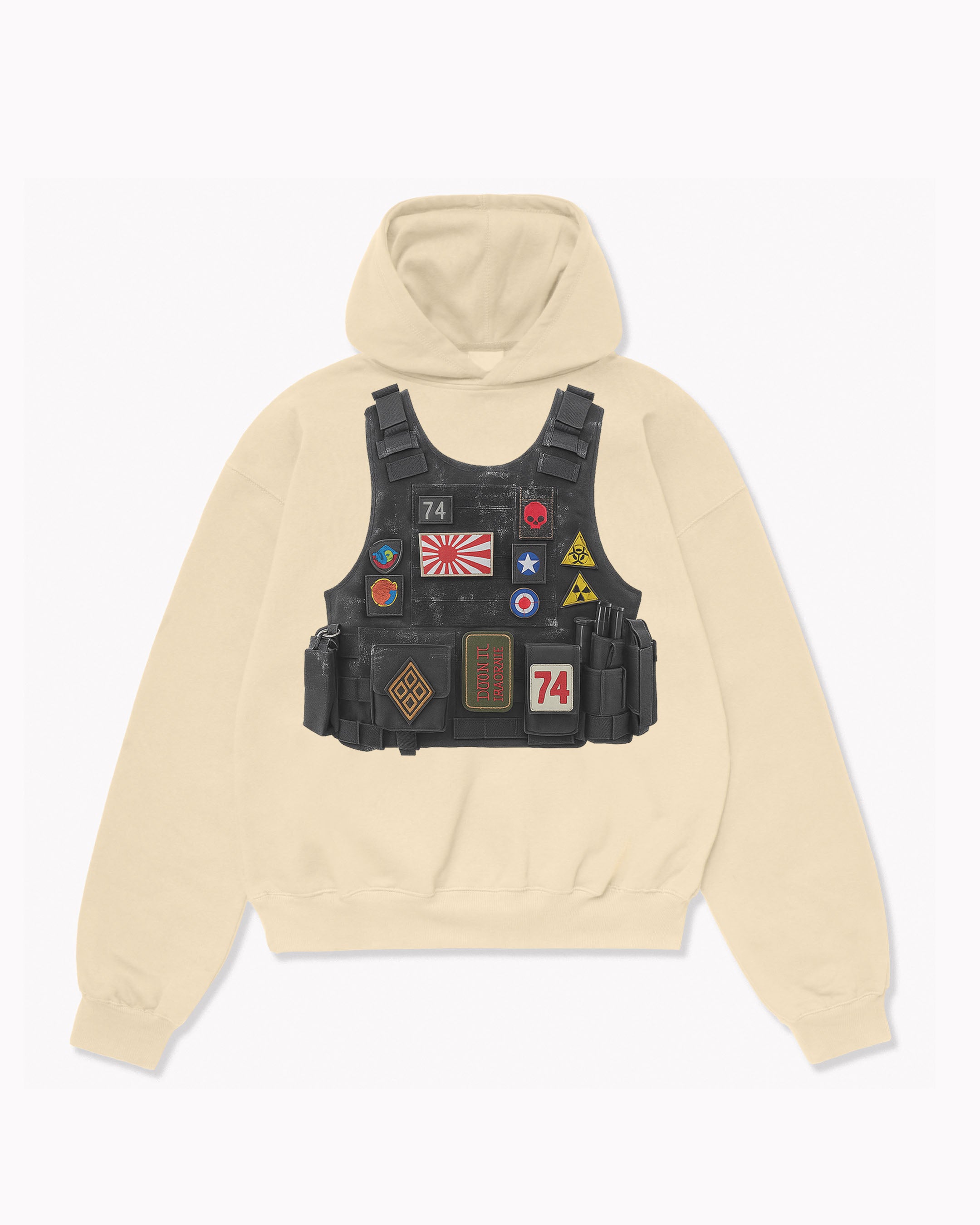 Oversize Bullet Proof Hoodie