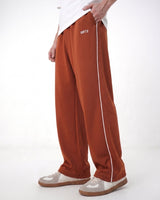 Rust Baggy Piping Trouser