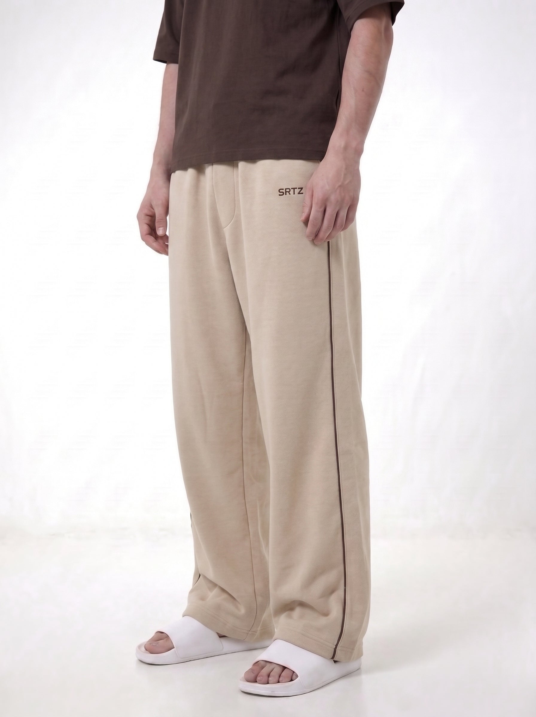 Skin Straight Piping Trouser
