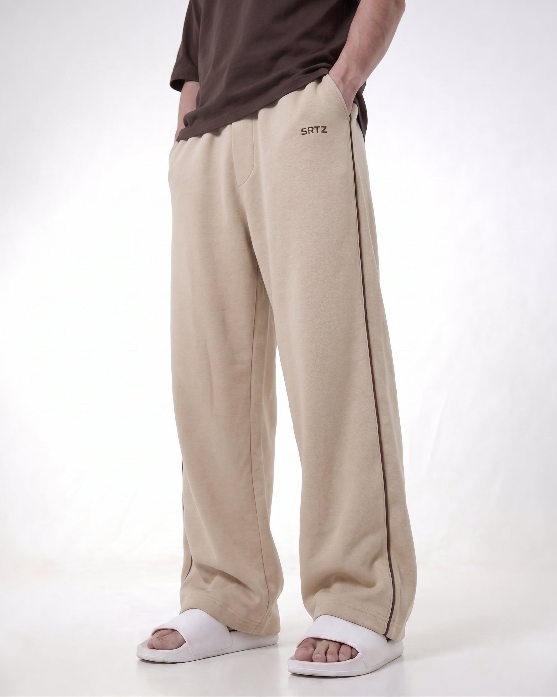 Skin Straight Piping Trouser