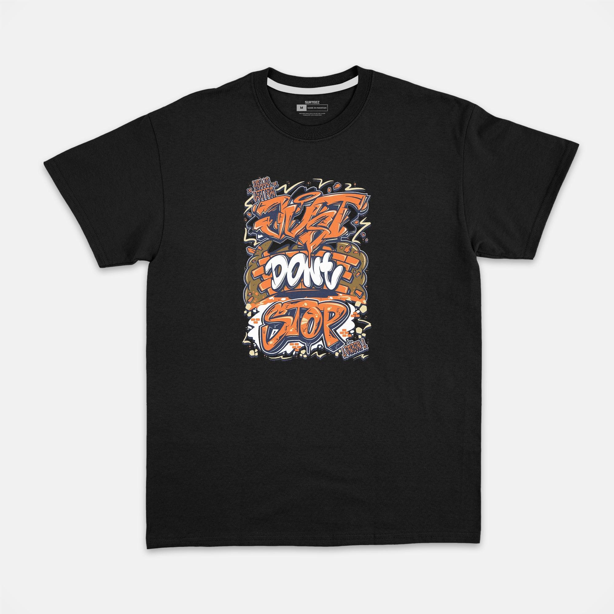 Dont Stop Graphic Tee - Surteez