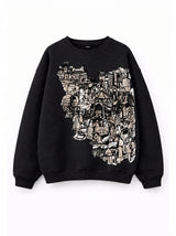 Oversize Monolithic  Sweatshirt