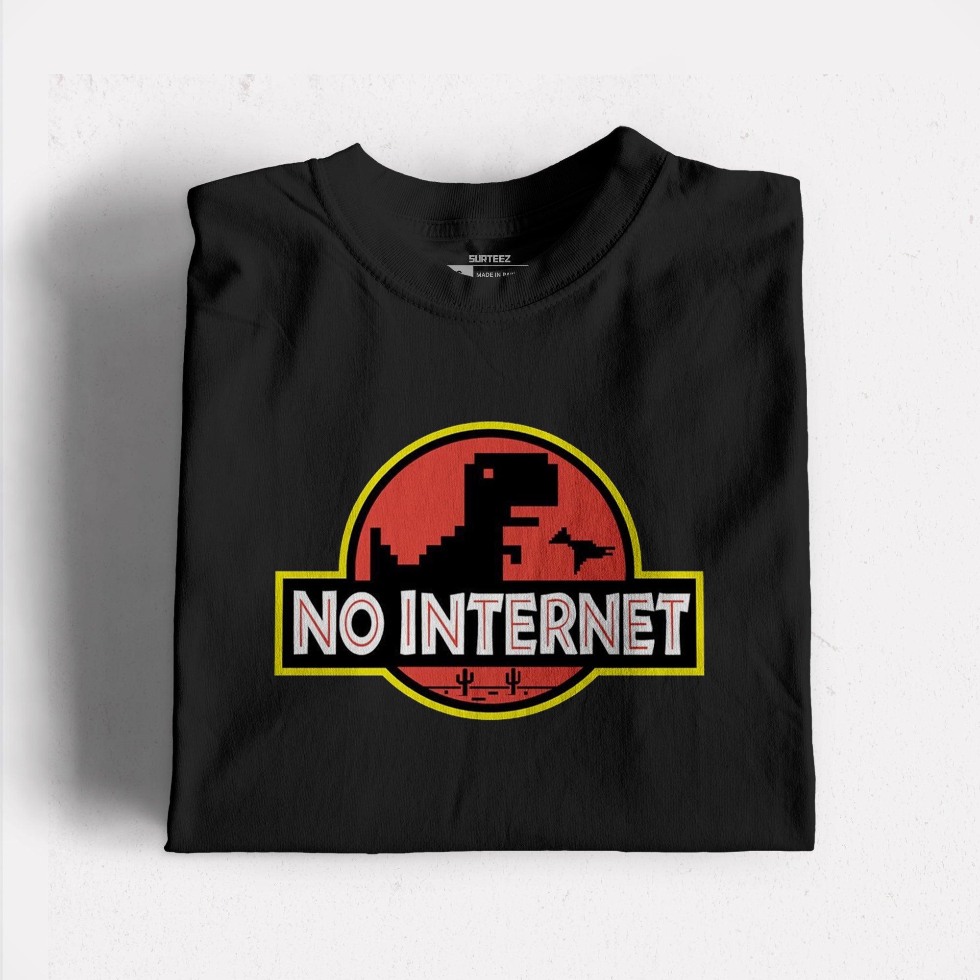 No Internet Graphic Tee - Surteez