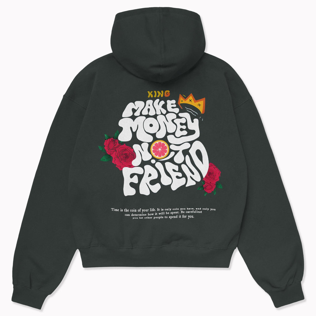 Oversize Make Money Hoodie - Surteez