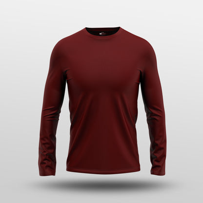 Maroon Full Sleeve Tee - Surteez