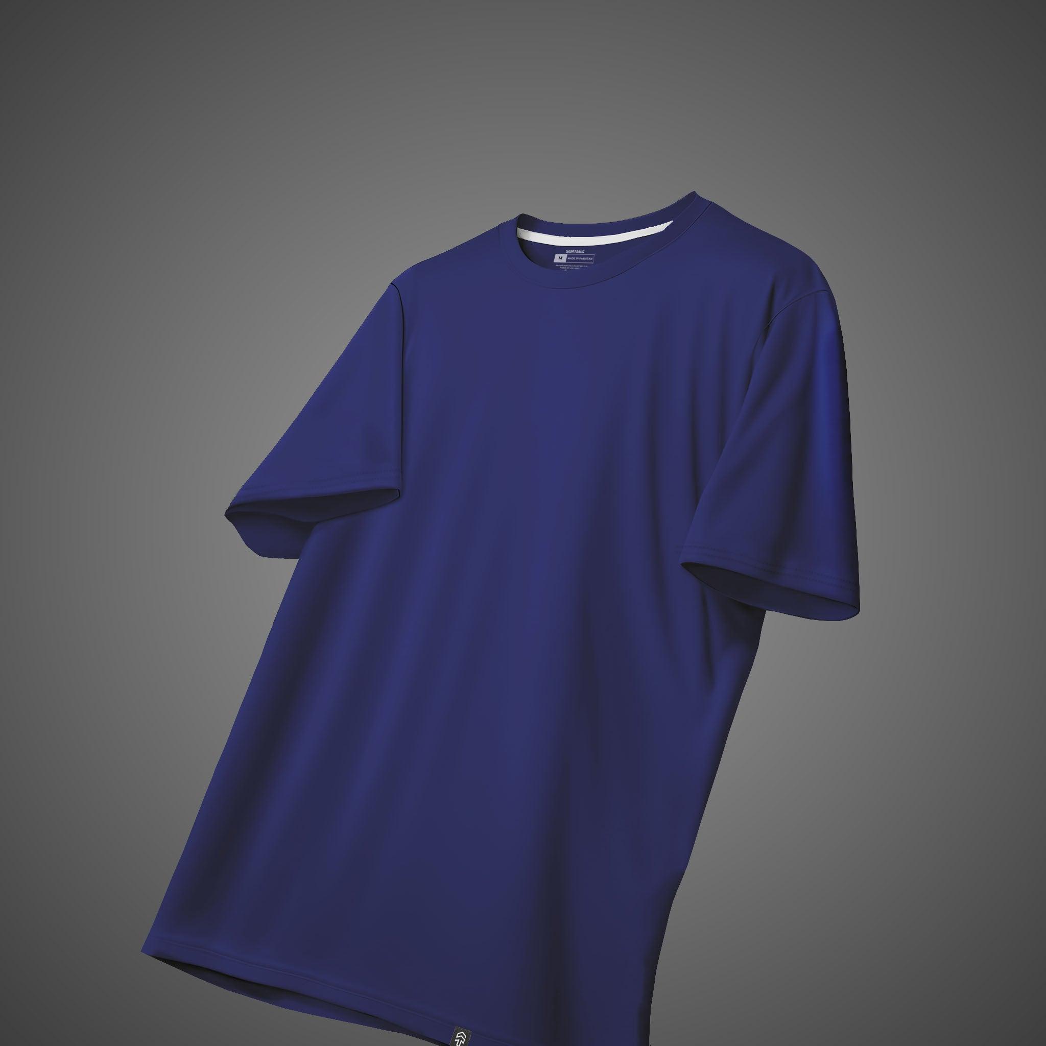 Oversize Navy Blue Tee - Surteez