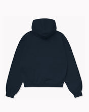 Oversize Navy Blue Plain Hoodie