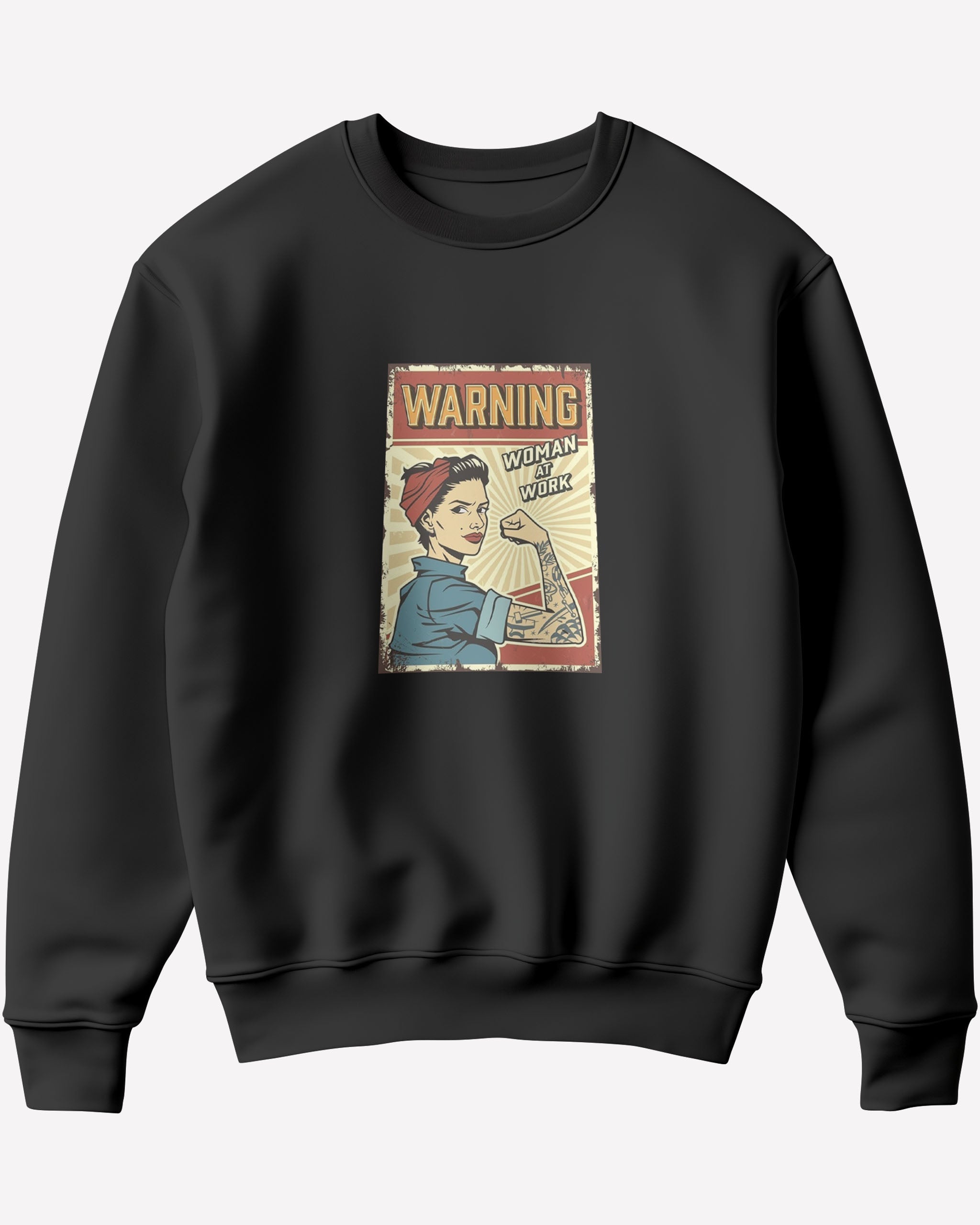 Warning Sweatshirt