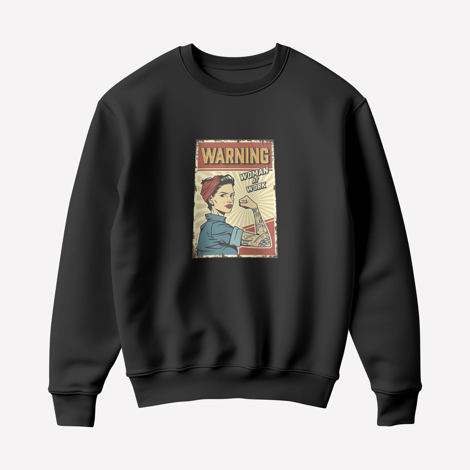 Warning Sweatshirt