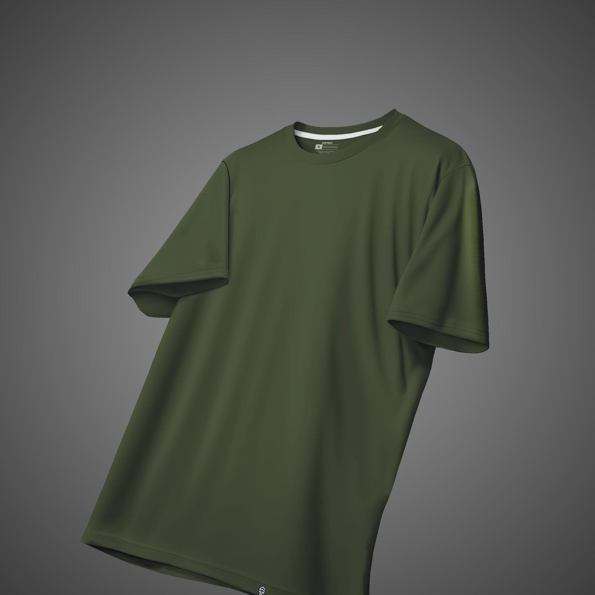 Oversize Olive Tee - Surteez