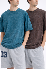 Pack of 2 - Washed Oversized Tees