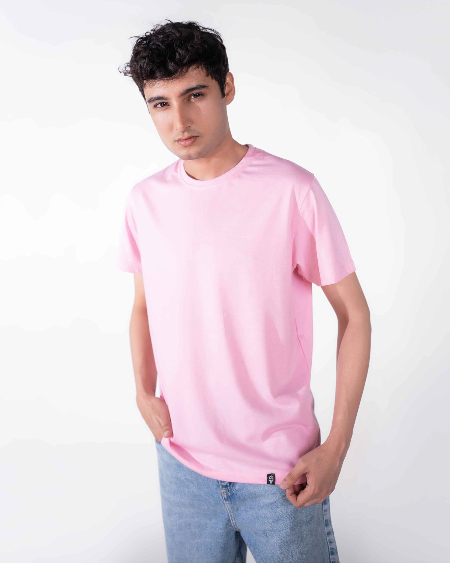 Pink Basic Tee