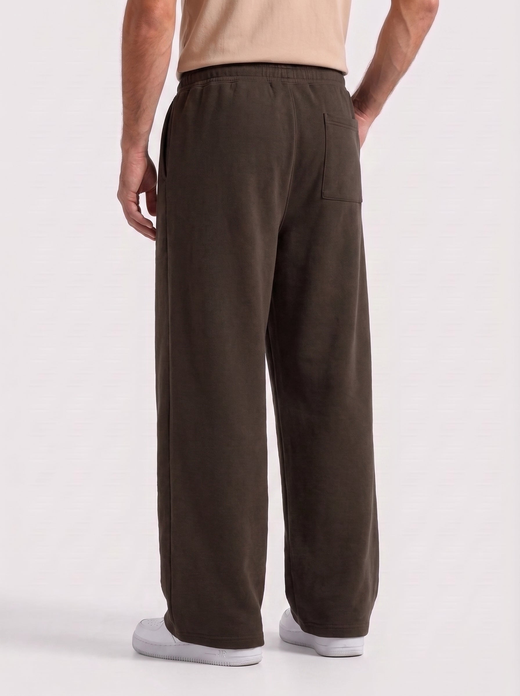 Dark Brown Baggy Trouser
