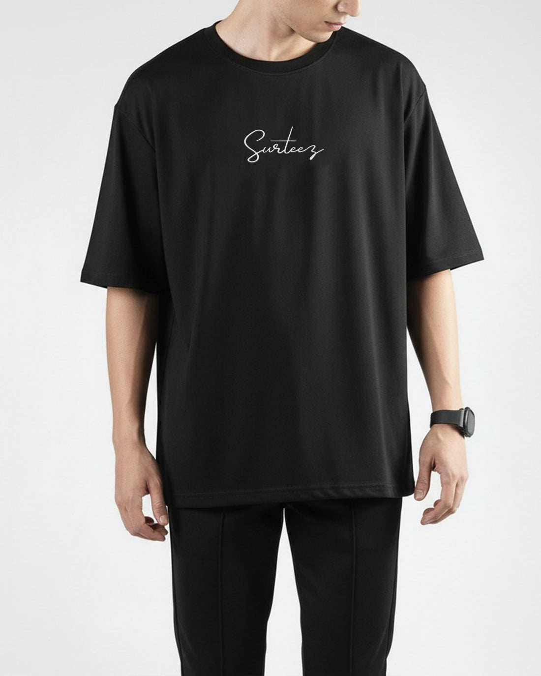 Black Interlock Co-ord Set