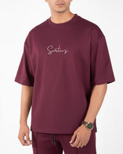 Maroon Interlock Co-ord Set